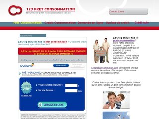 http://www.123pretconsommation.com